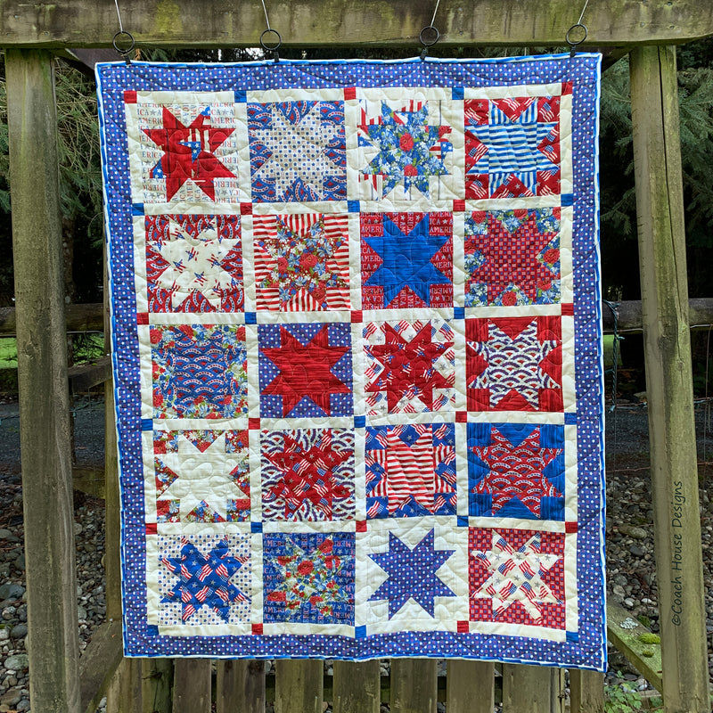 Star Spangled Quilt Pattern