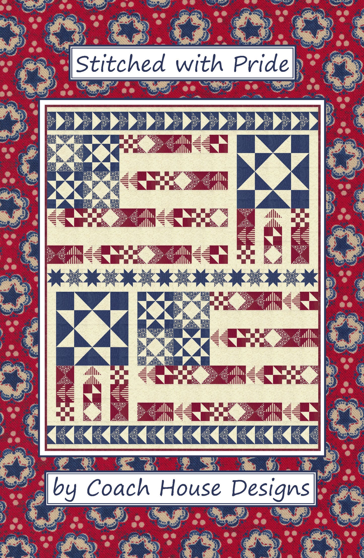 Stitched with Pride Downloadable PDF Quilt Pattern