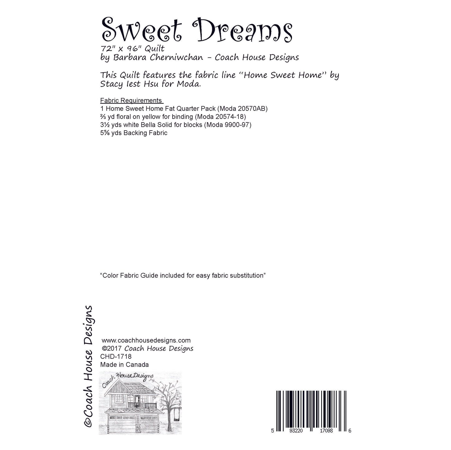 Sweet Dreams Quilt Pattern