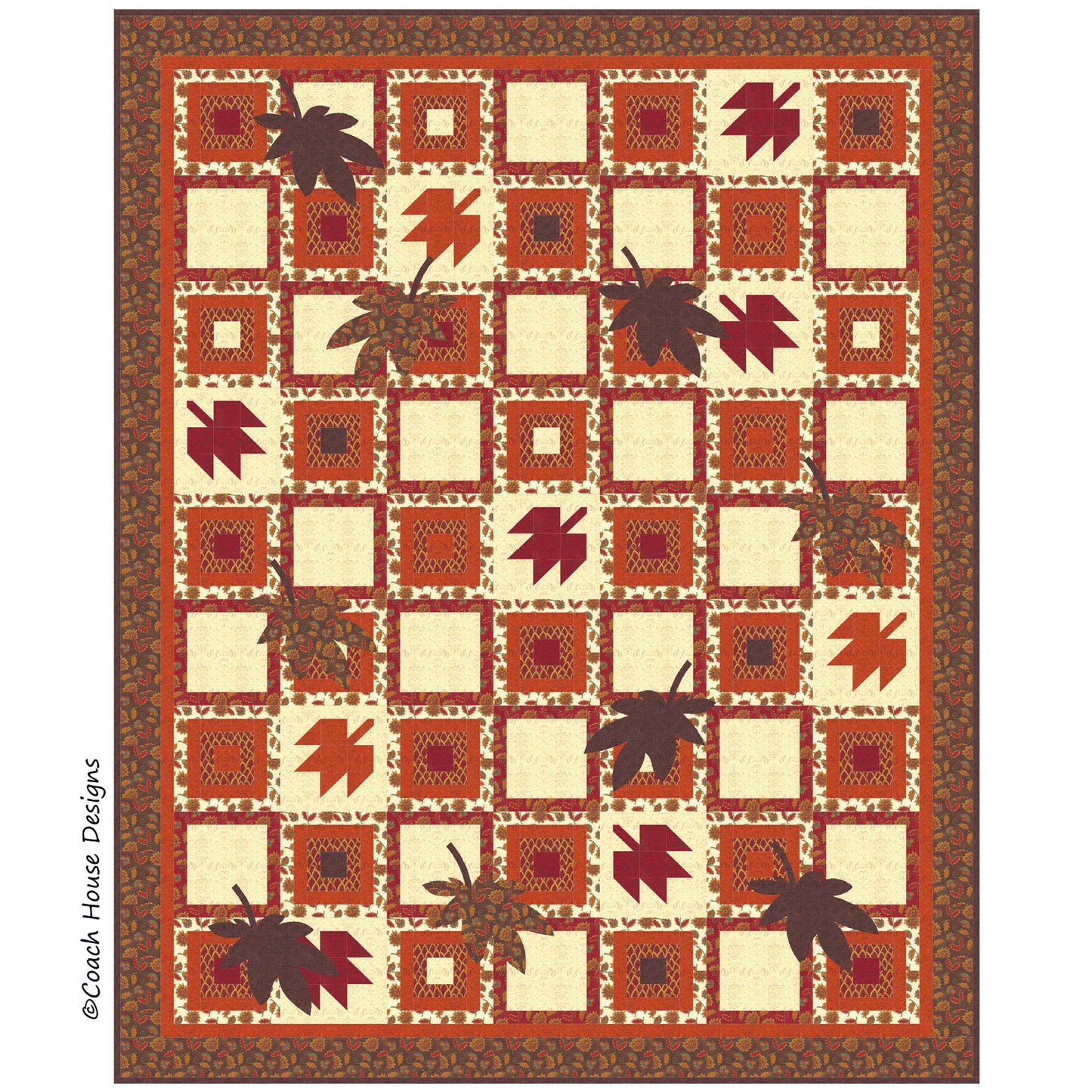 The Leaves are Changing Downloadable PDF Quilt Pattern
