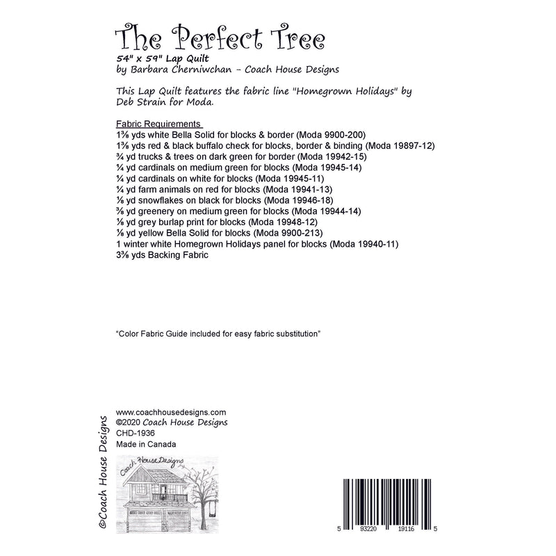 The Perfect Tree Digital Pattern