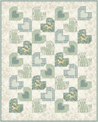 Tossed Hearts Downloadable PDF Quilt Pattern