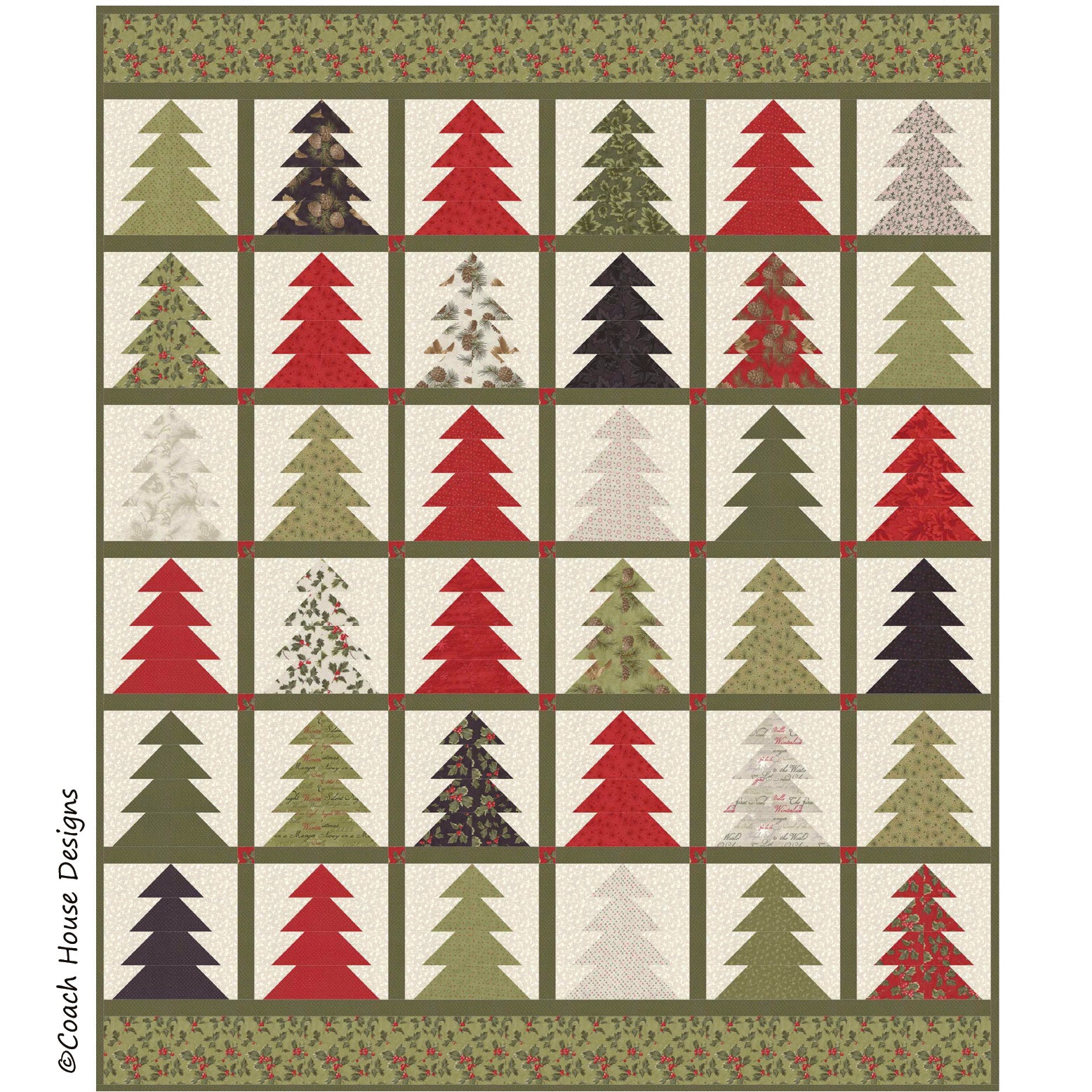 Tree Farm Quilt Pattern – Coach House Designs US