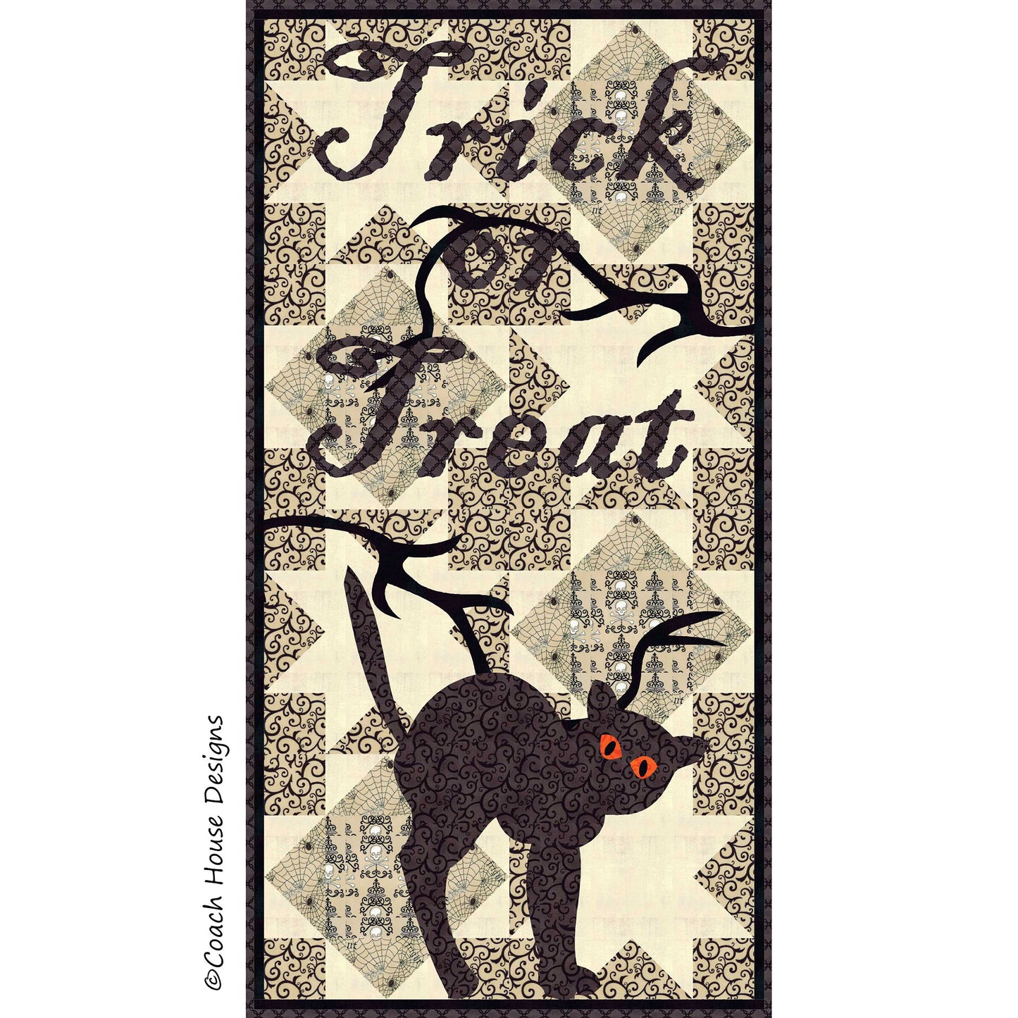 Spooky Time Downloadable PDF Quilt Pattern
