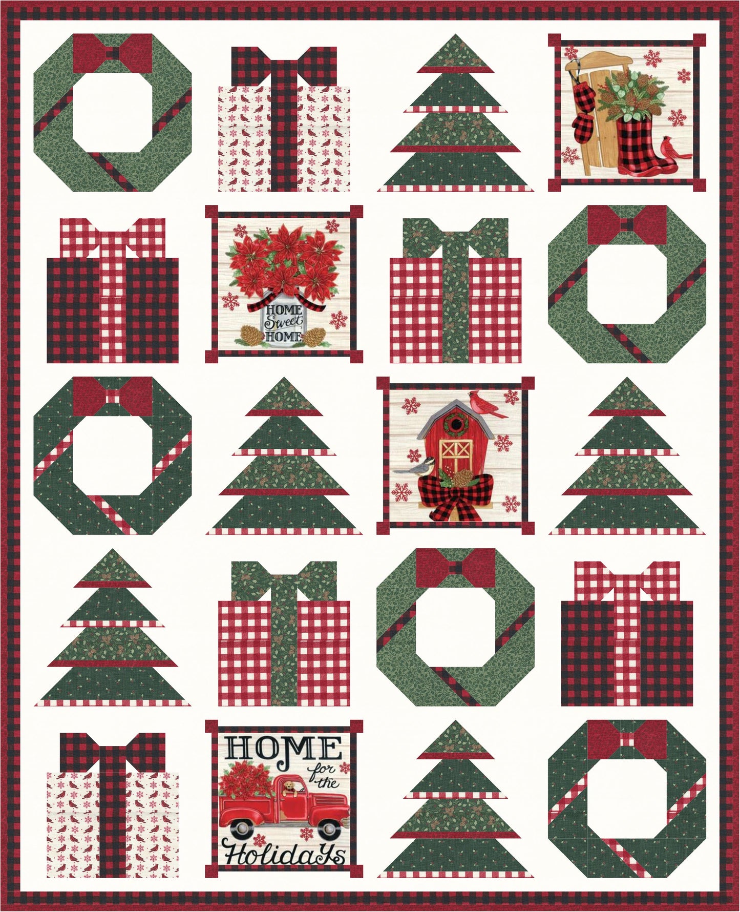Under the Tree Downloadable PDF Quilt Pattern
