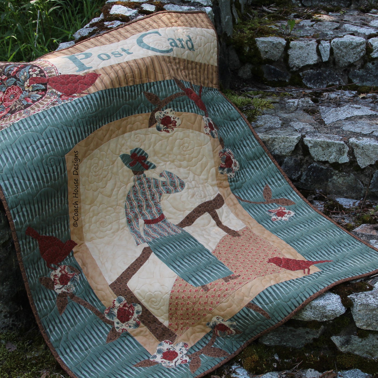 Wish You Were Here Downloadable PDF Quilt Pattern